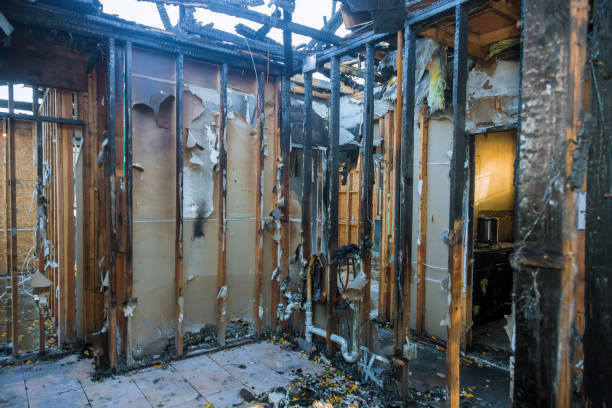 Professional Smoke Damage Removal technician working in Warsaw, IL